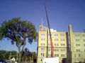 Removal of the Pioneer Mutual Life Sign - 04.jpg